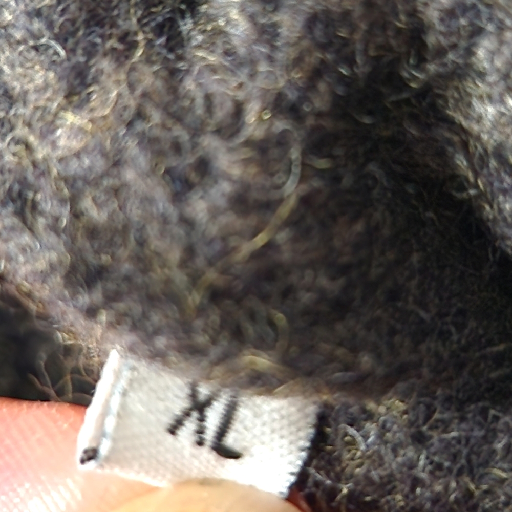 Sandro Olive Brown Merino Ribbed Crewneck Sweater - Picture 7 of 9